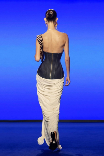 Summer 25’ white dress with denim