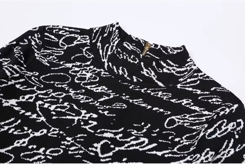 فستان اسود طويل 03