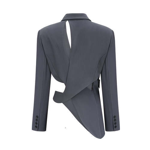 Gray stylish blazer