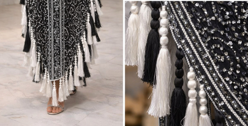 Black silver mermaid