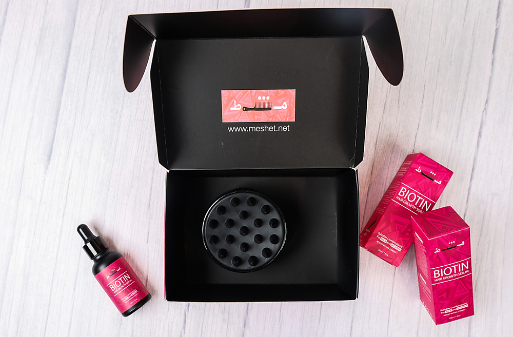 ٣ علب سيروم بايوتين لنمو الشعر MESHET