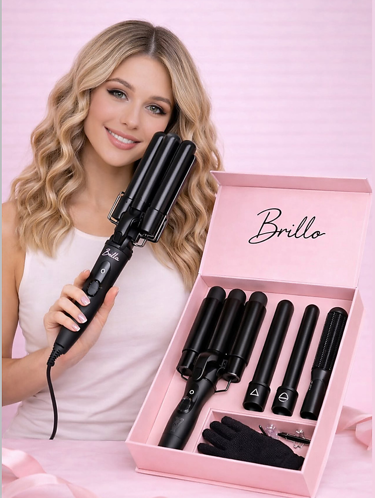جهاز بـريـلو لتصفيف الشعر 5 في 1