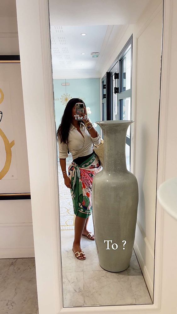 Skirt pink panther