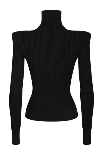 بلوزه قبه طويله اسود