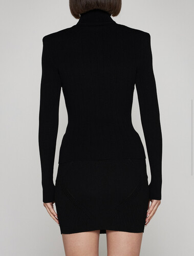 بلوزه قبه طويله اسود