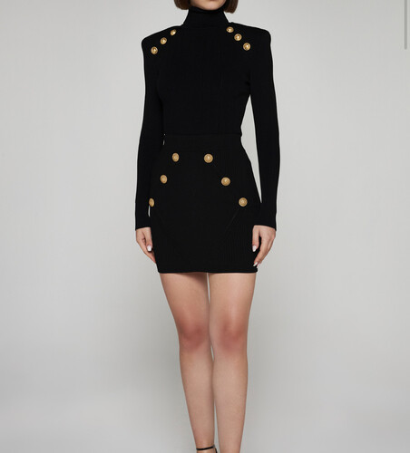 بلوزه قبه طويله اسود