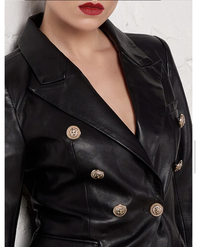 جاكيت جلد بليزر