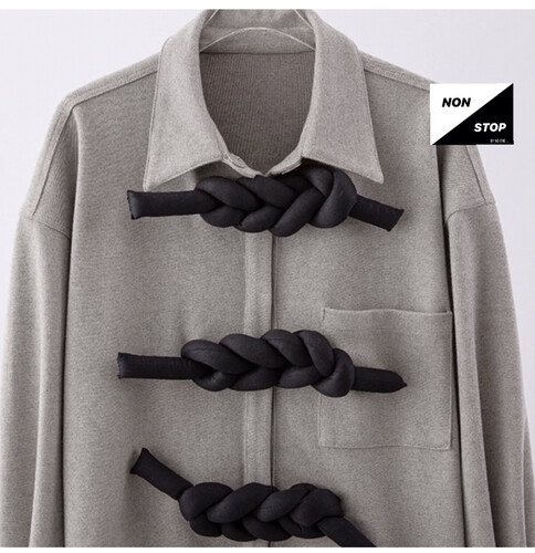 قميص شتوي رمادي