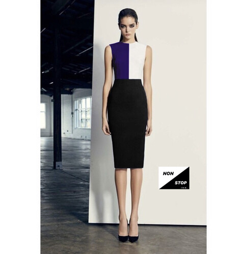 فستان باندج ازرق