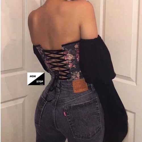 بلوزه كورسيه اوف شولدر