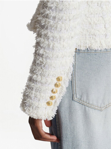 جاكيت بليزر ابيض