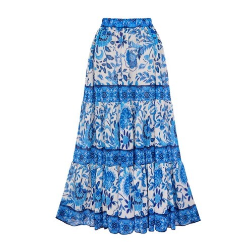 Beach set skirt with bodysuit