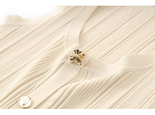 Midi off white dress 05