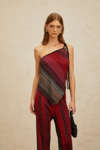 Red Missoni set pant with top