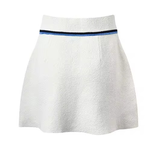 Set skirt with top white