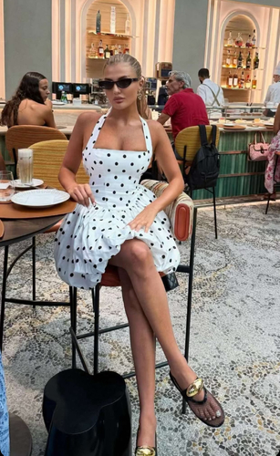 Polka dots dress
