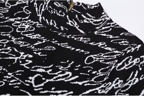 فستان اسود طويل 03