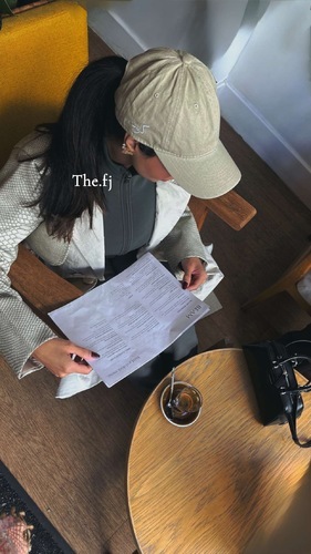 Python trench coat off white