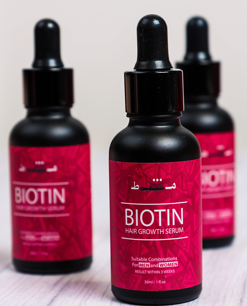 ٣ علب سيروم بايوتين لنمو الشعر MESHET