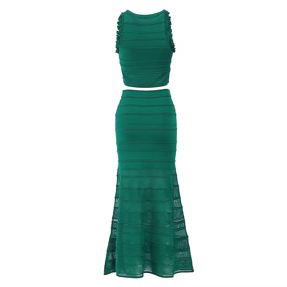 Set top with skirt