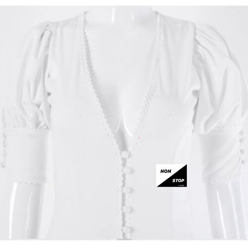 فستان صيفي ابيض