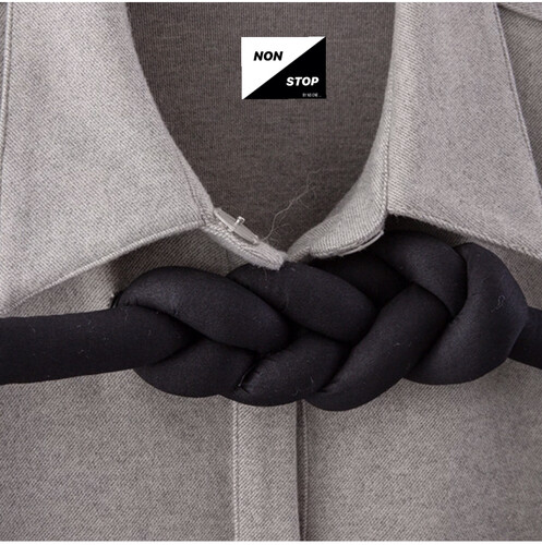 قميص شتوي رمادي