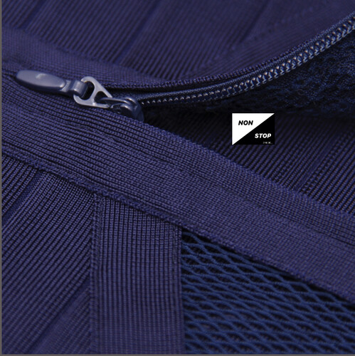 فستان ازرق باندج