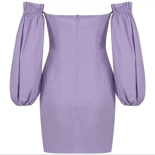 فستان صيفي لون ليلك