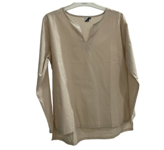 قميص قطن خفيف صيفي لون بيج