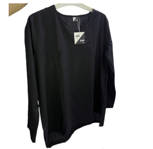 قميص قطن خفيف صيفي لون اسود