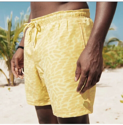 شورت تتغير الوانه برتقالي اصفر