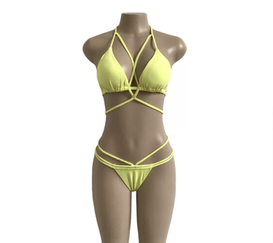 مايو قطعتين اصفر