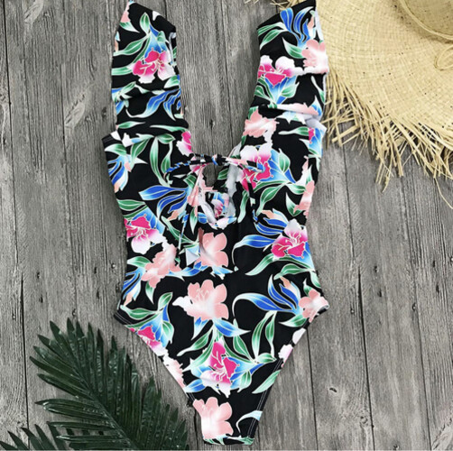 مايوه قطعه واحده رافلز