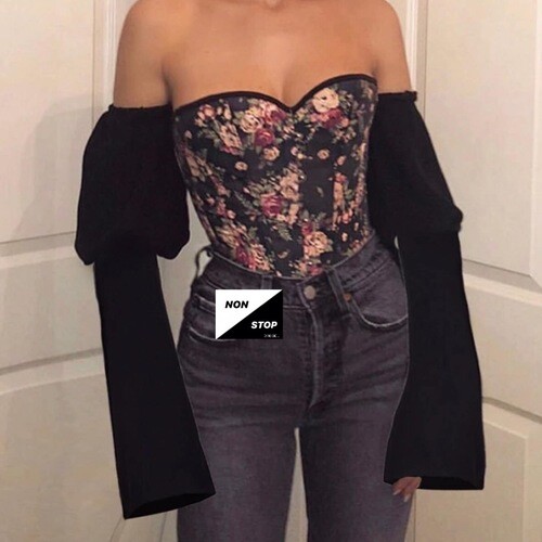 بلوزه كورسيه اوف شولدر