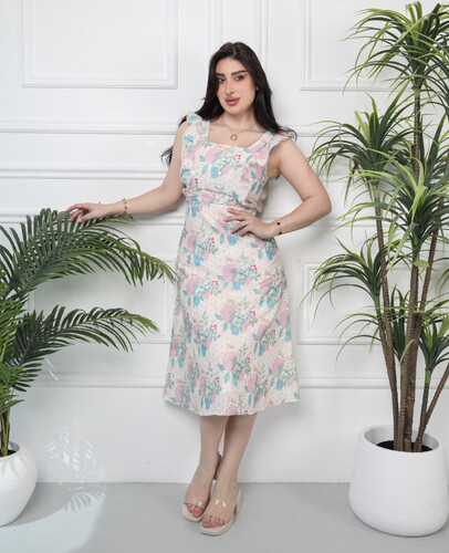 فستان صيفي مورد