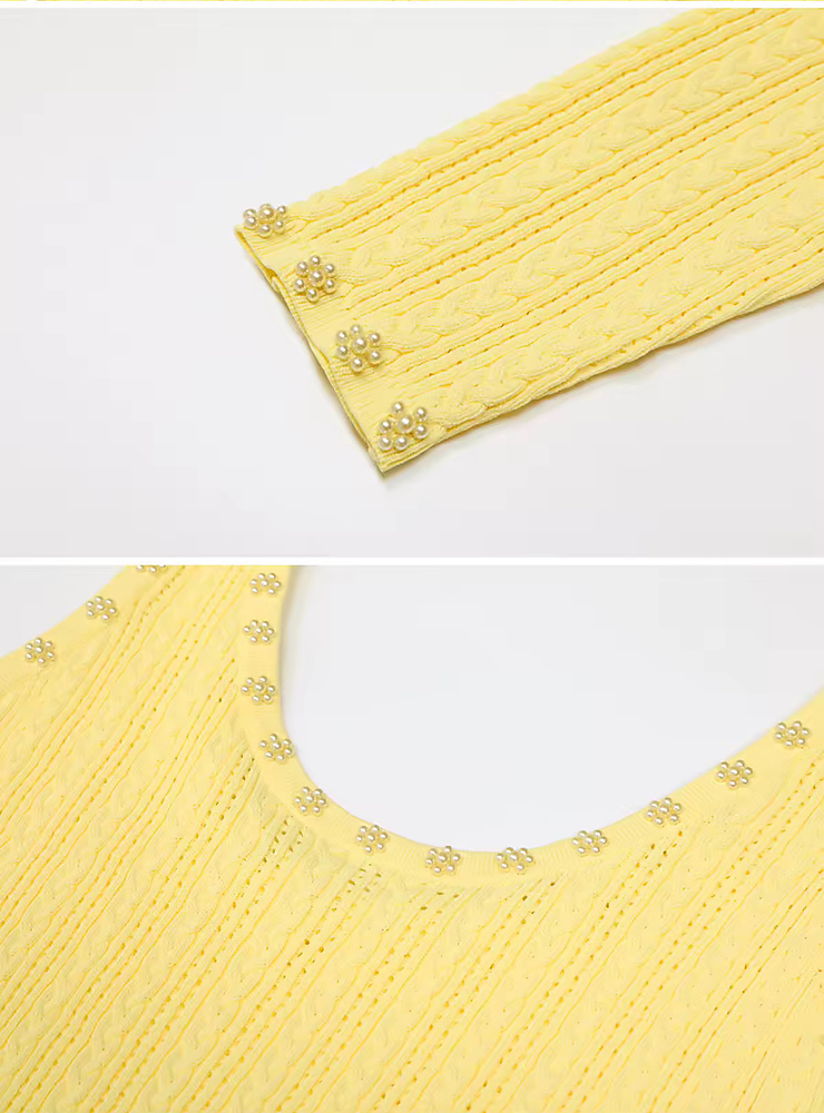 Set dress with jacket yellow 01