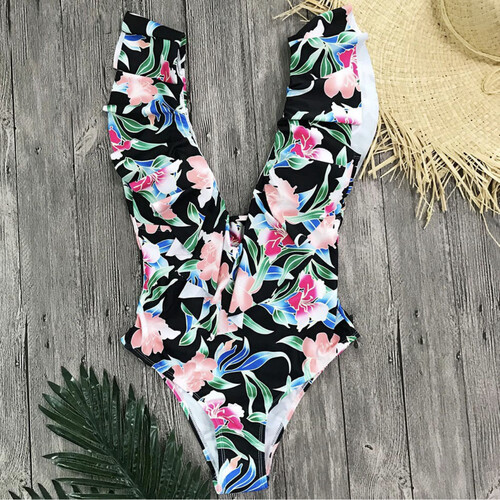 مايوه قطعه واحده رافلز