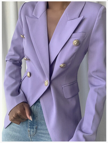 جاكيت بليزر ليلكي