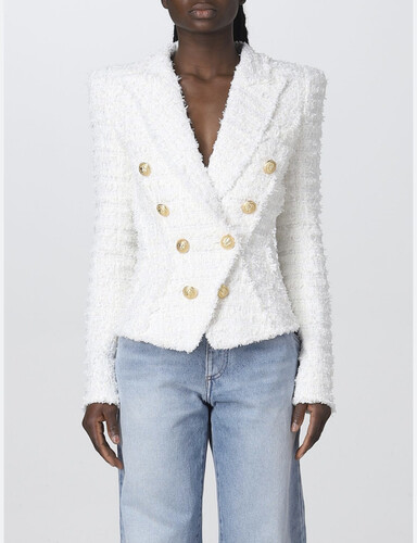 جاكيت بليزر ابيض