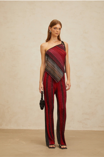 Red Missoni set pant with top