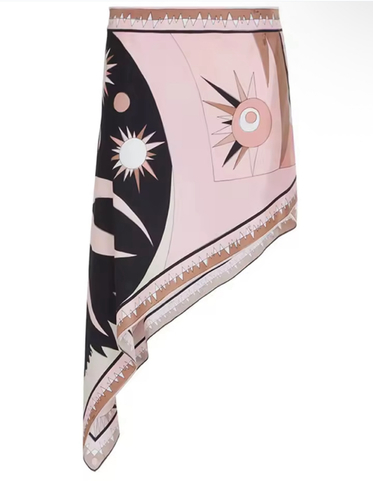 Pucci set skirt with top baby pink