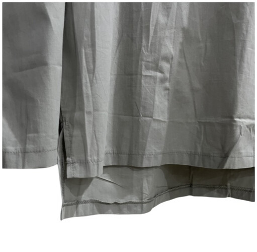 قميص قطن خفيف صيفي لون رمادي