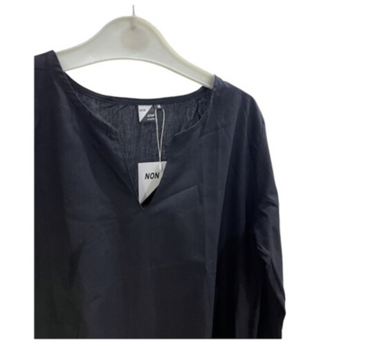 قميص قطن خفيف صيفي لون اسود