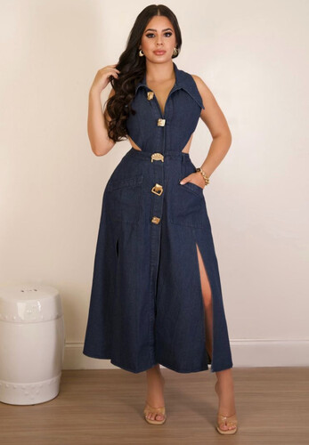 Denim dress 01