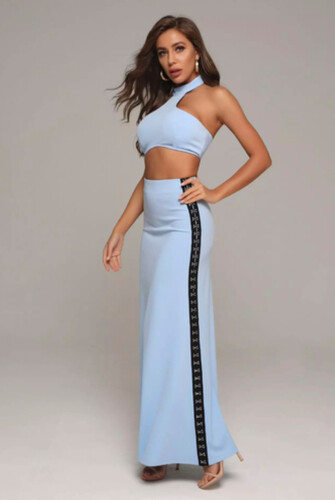 بدلة قطعتين تنوره و توب