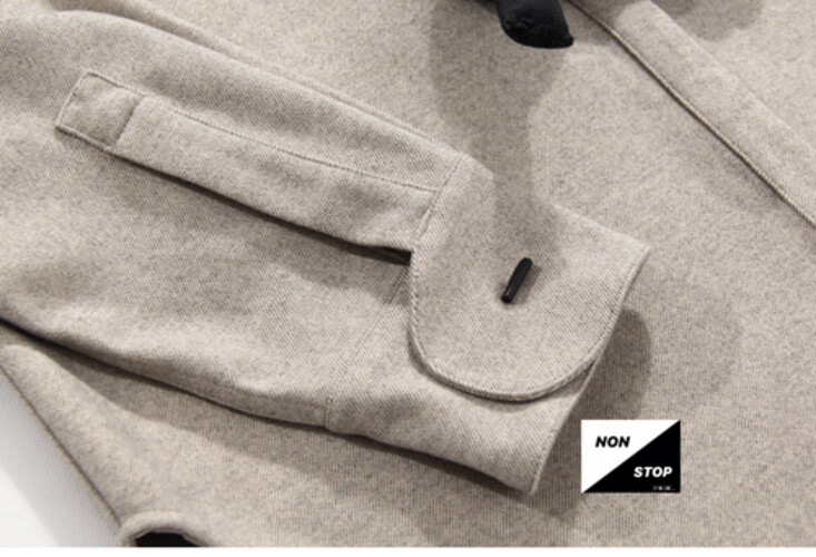 قميص شتوي رمادي