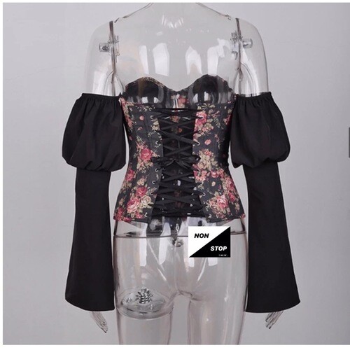 بلوزه كورسيه اوف شولدر