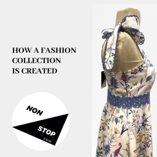 فستان صيفي ازرق