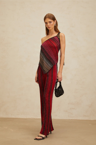 Red Missoni set pant with top