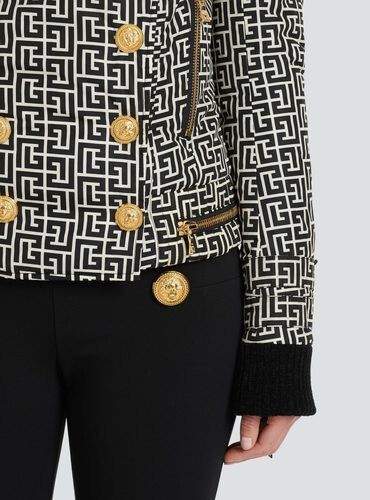 Monogram jacket